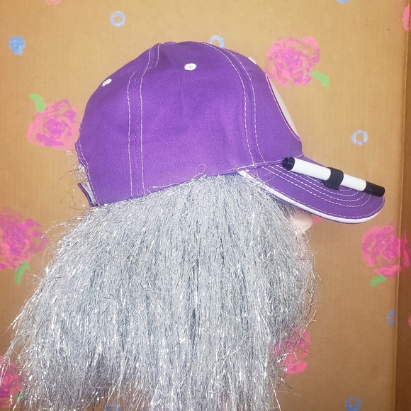 NEW BILLY BOB'S PURPLE DRY ERASER BASEBALL CAP HAT - Picture 8 of 13